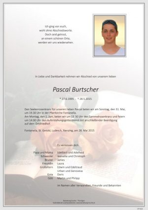Portrait von Burtscher Pascal