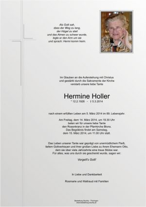 Portrait von Holler Hermine