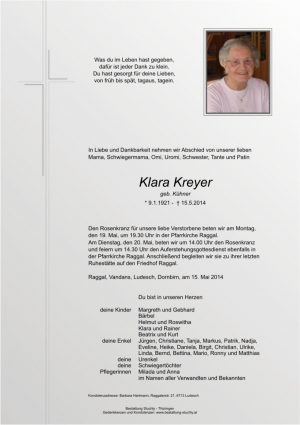 Portrait von Kreyer Klara