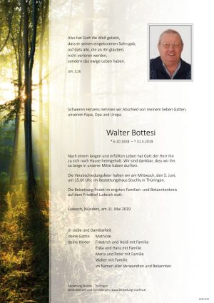 Portrait von Bottesi Walter