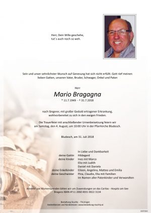 Portrait von Bragagna Mario