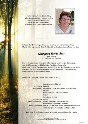 Portrait von Burtscher Margret