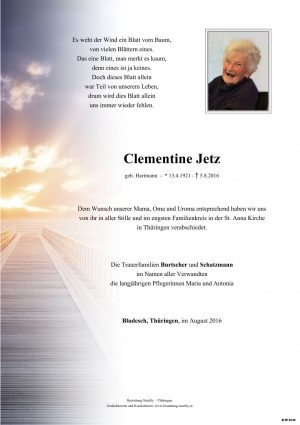 Portrait von Jetz Clementine