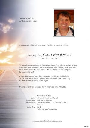Portrait von Nessler Claus